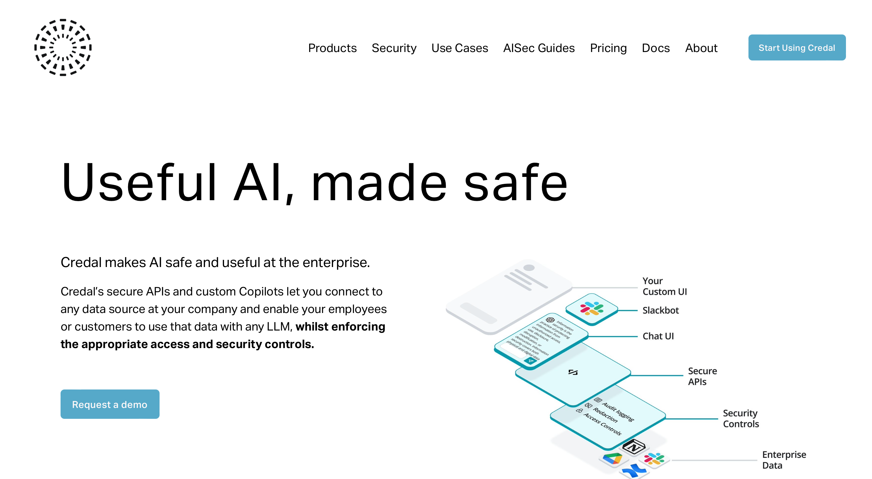 Credal: Unlock AI Safely. Redact, Secure, Excel.