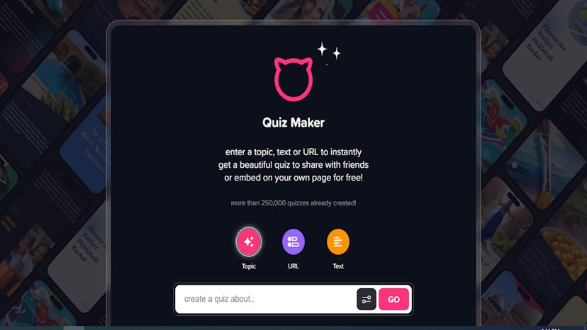 Piggy Quiz maker