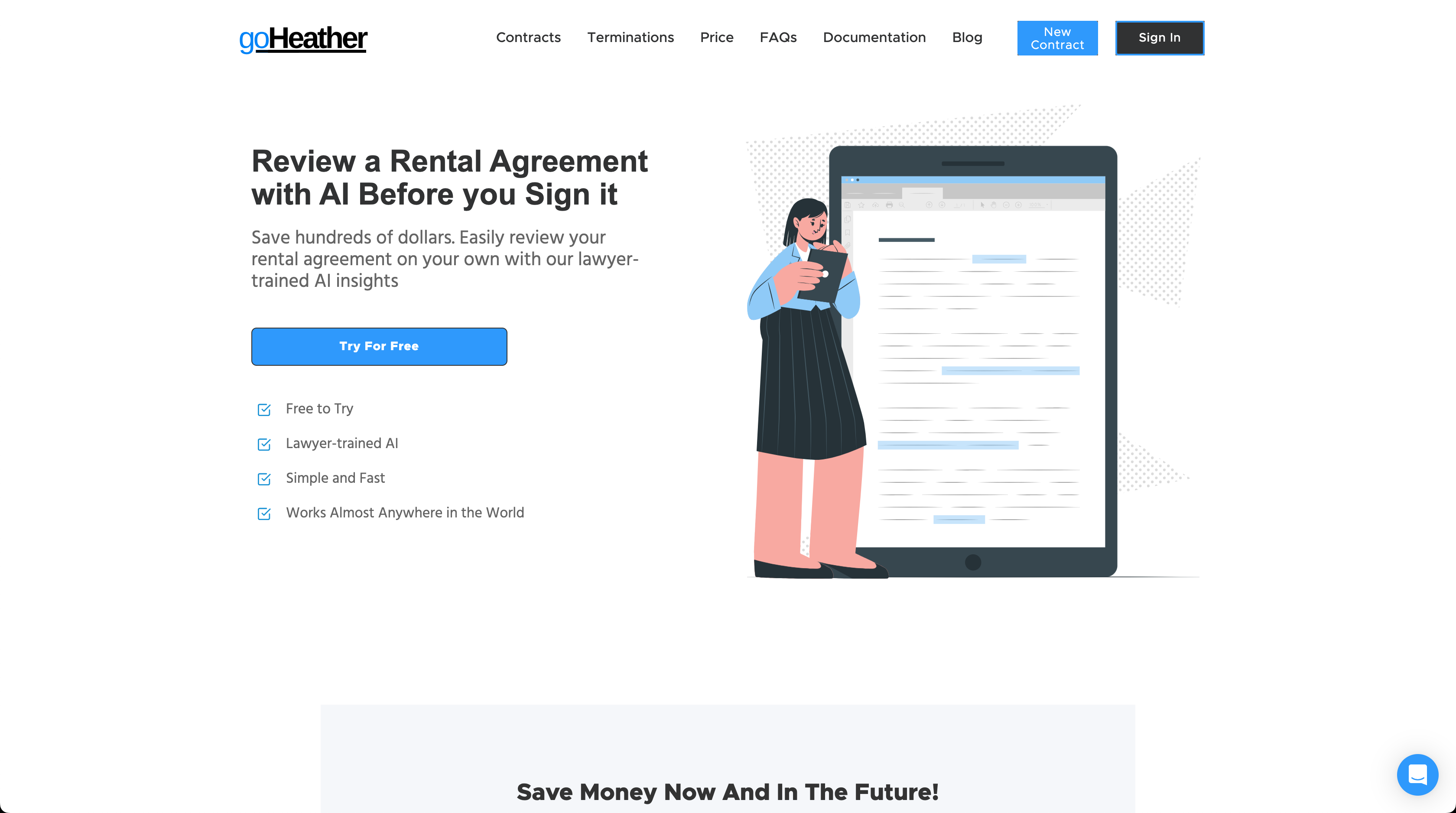 Review a Rental Agreement with AI by goHeather