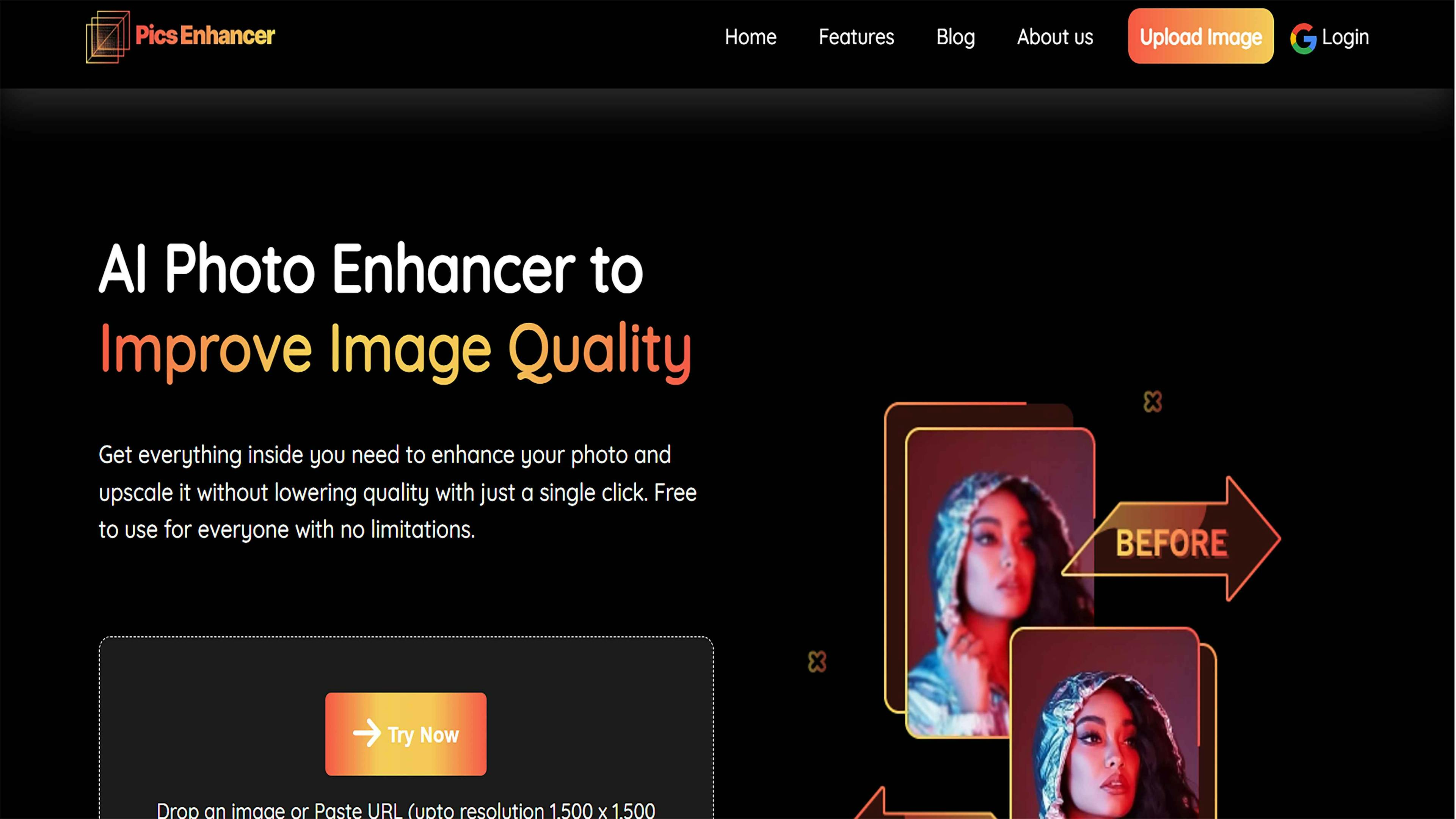 Transform images with a single click