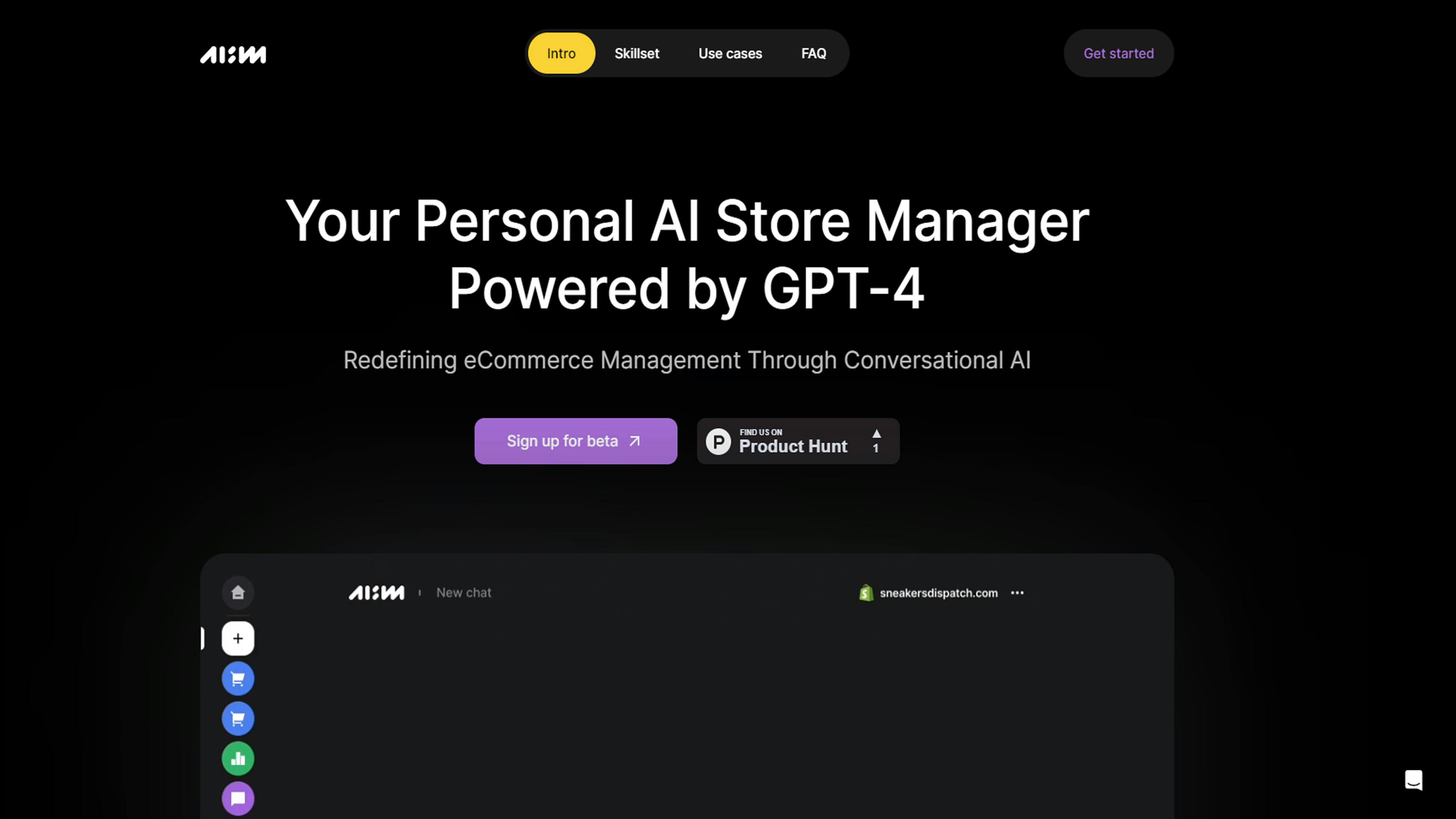 Simplify retAIl management with AI Store Manager.