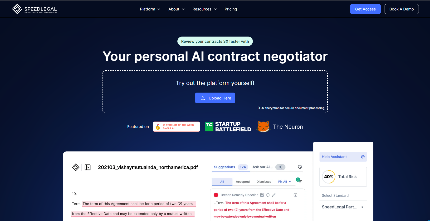 Streamline Contracts with AI Precision