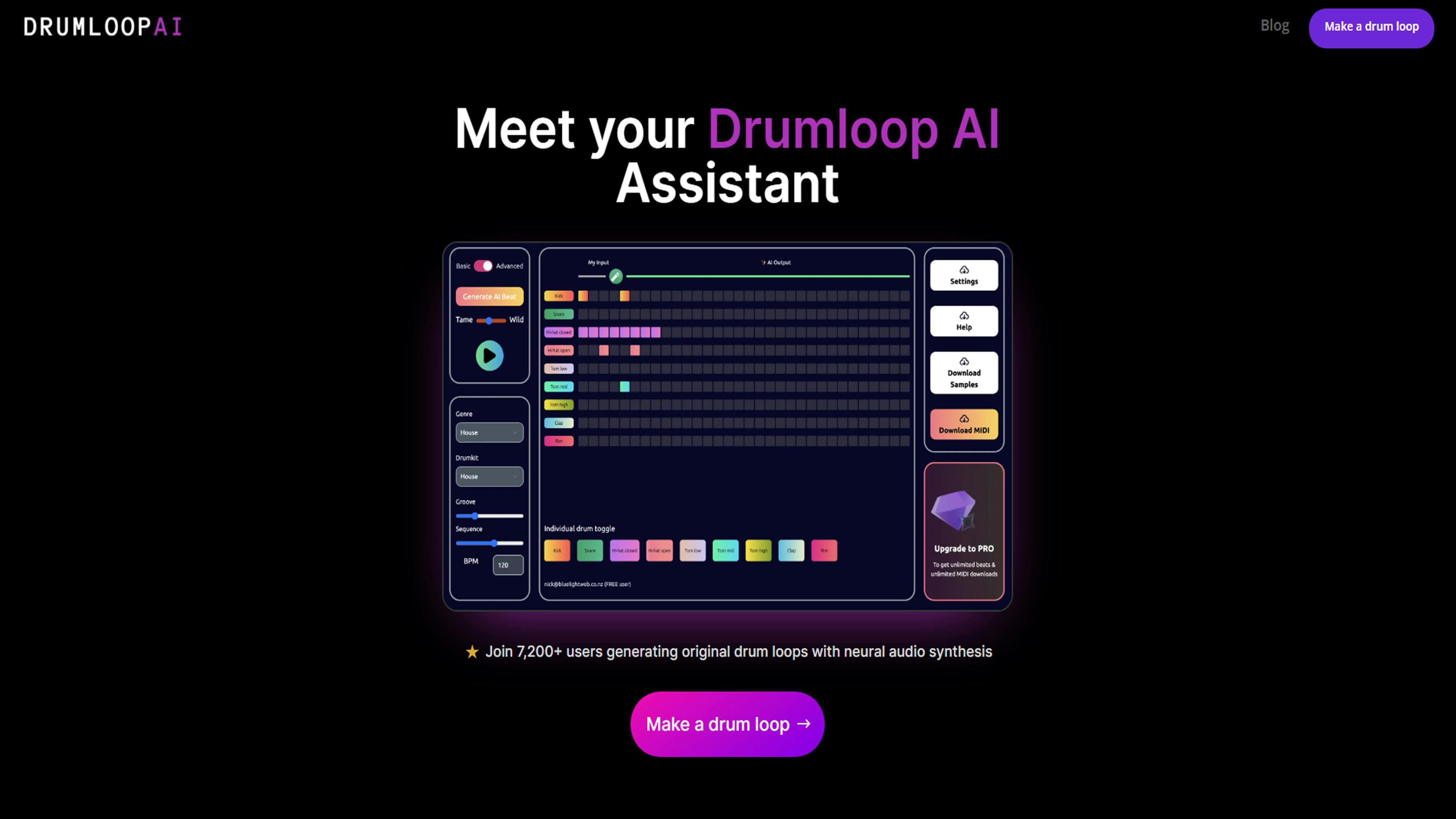 Beats at your fingertips - AI-powered music creation
