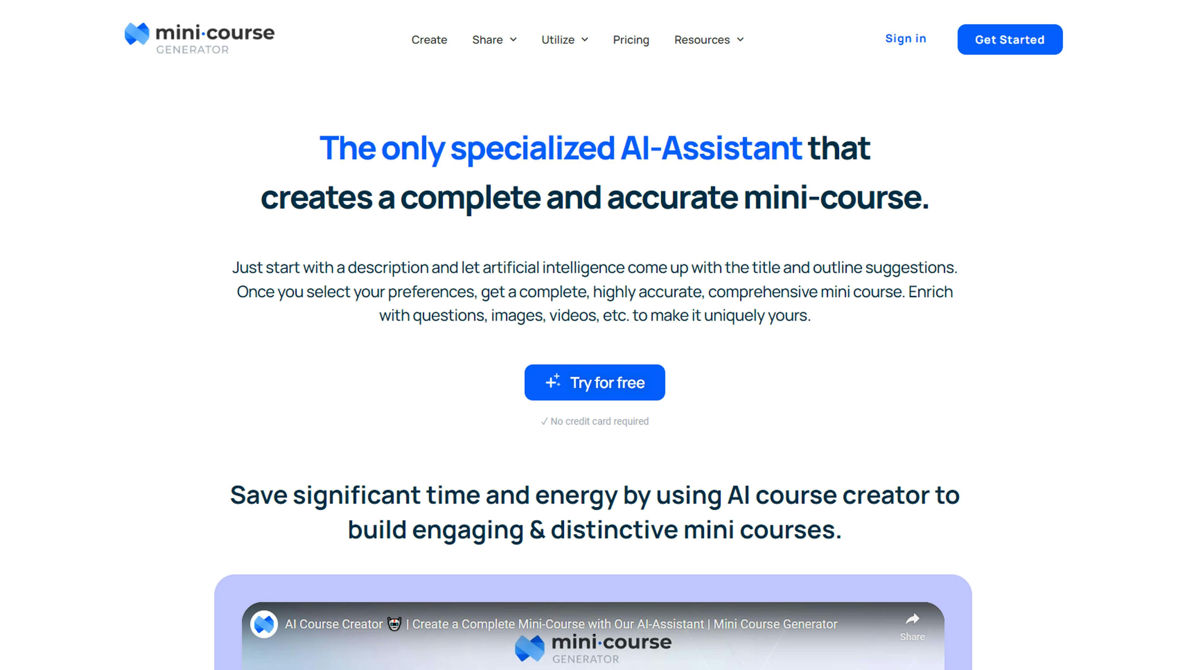 Turn Ideas into Courses Effortlessly with AI