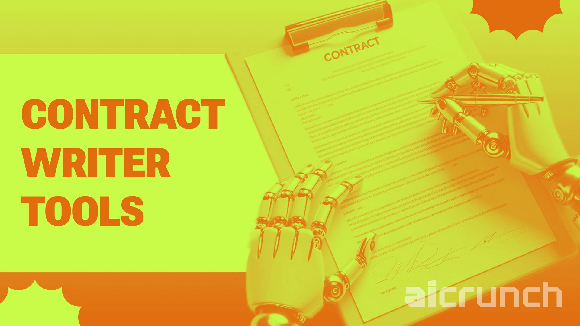 Unlock the top AI contract writer tools for enhanced business efficiency
