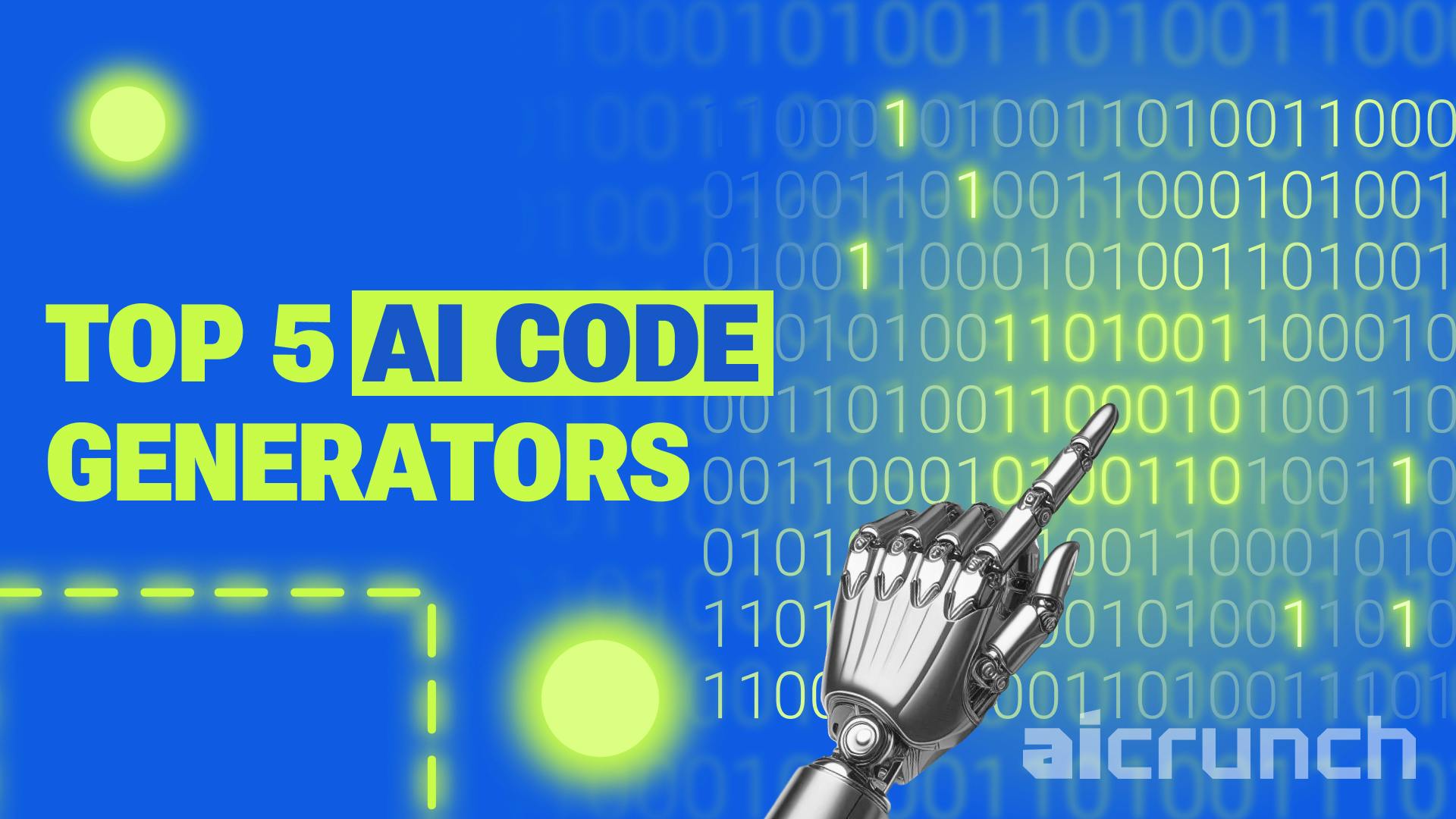 Unveiling the top 5 AI code generators online: streamline your programming today