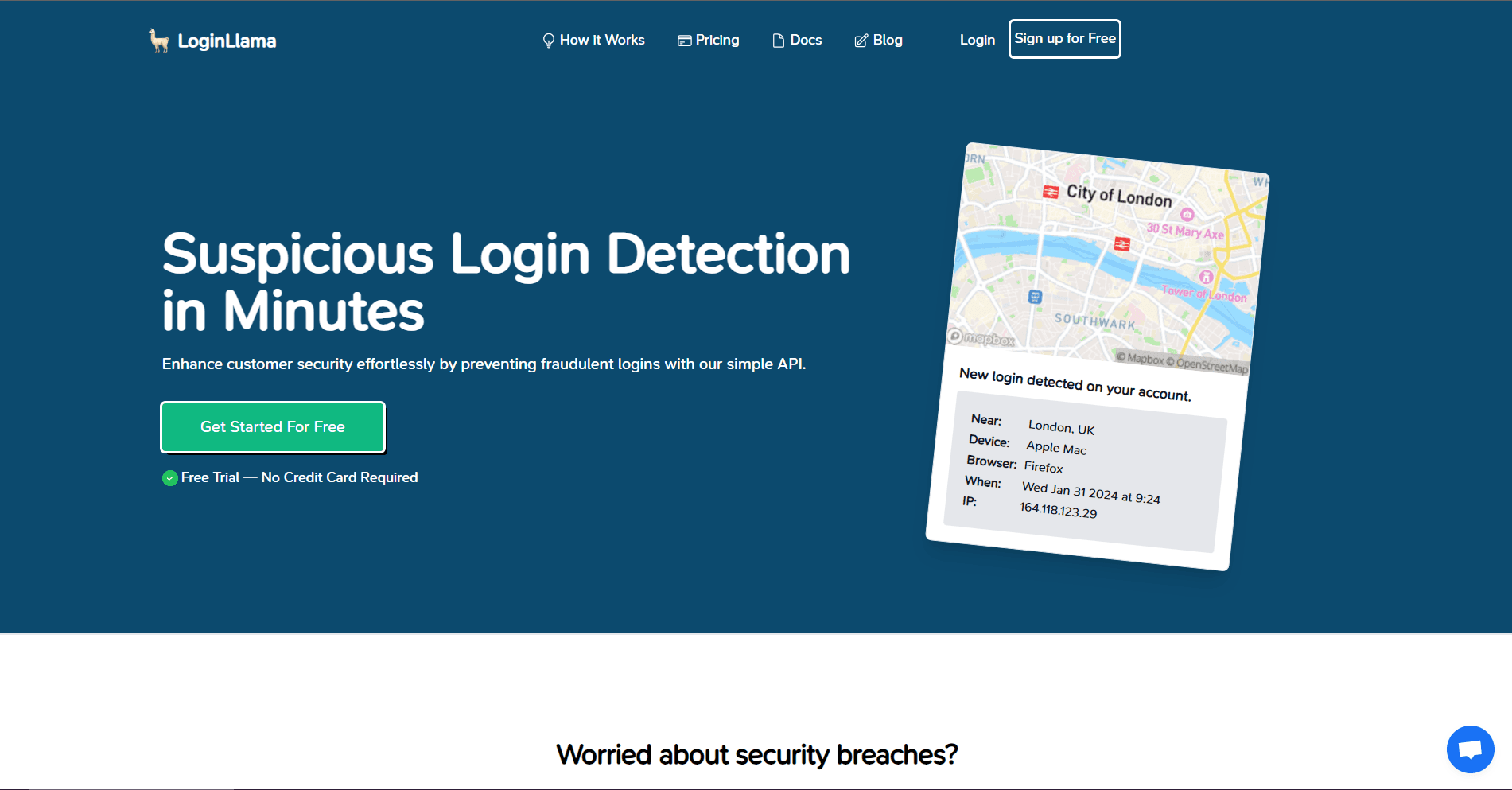 Secure logins with AI precision