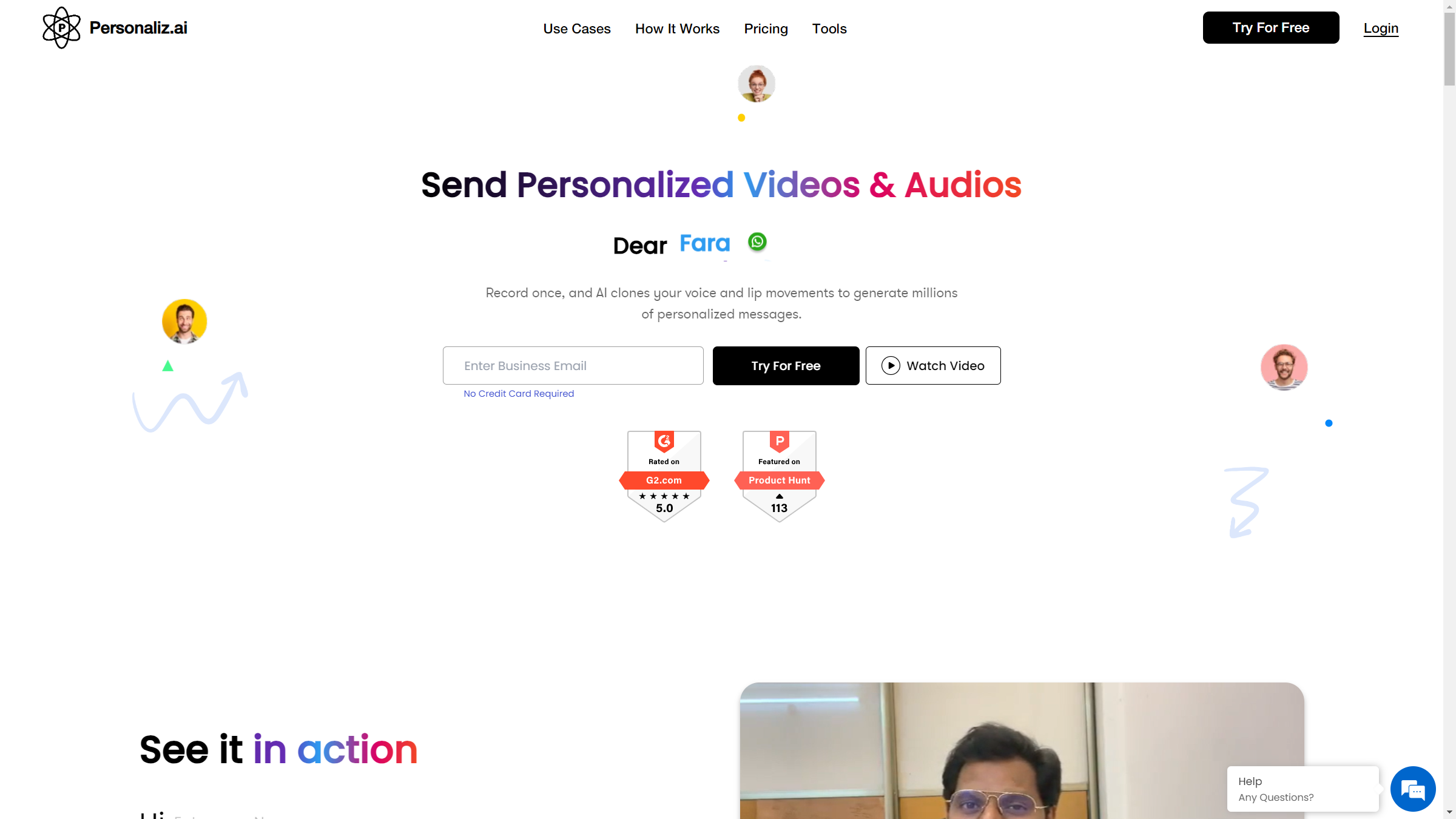 Personalized video at scale, effortlessly