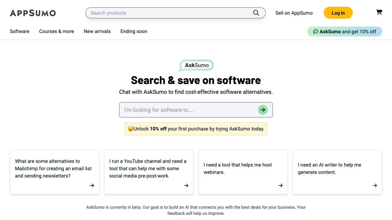 Unlock Deals, Enhance Workflow – Your AI Software Scout