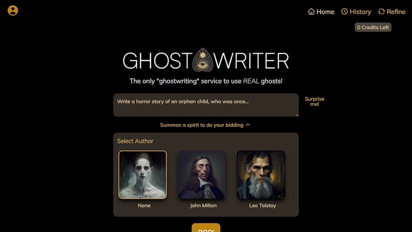 Ghostthewriter