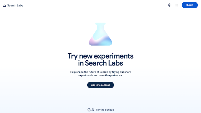 Search Labs by Google