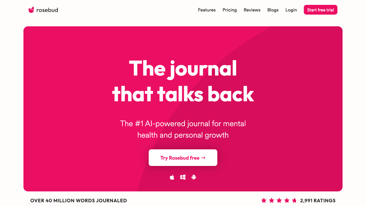 Rosebud journal: AI-powered insights for literary excellence.